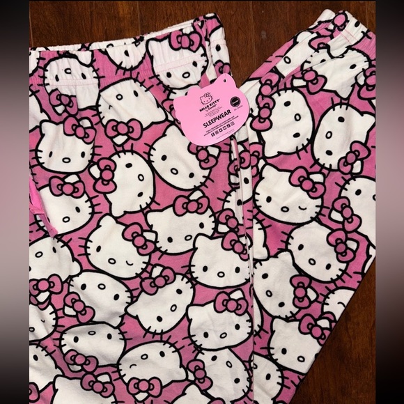 Hello Kitty Pink Pajama Pants - Picture 2 of 2